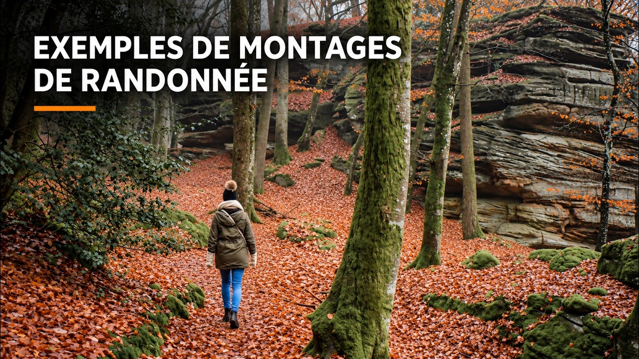 Aperçu de la vidéo Exemples de montages randonnée de RZU Informatique